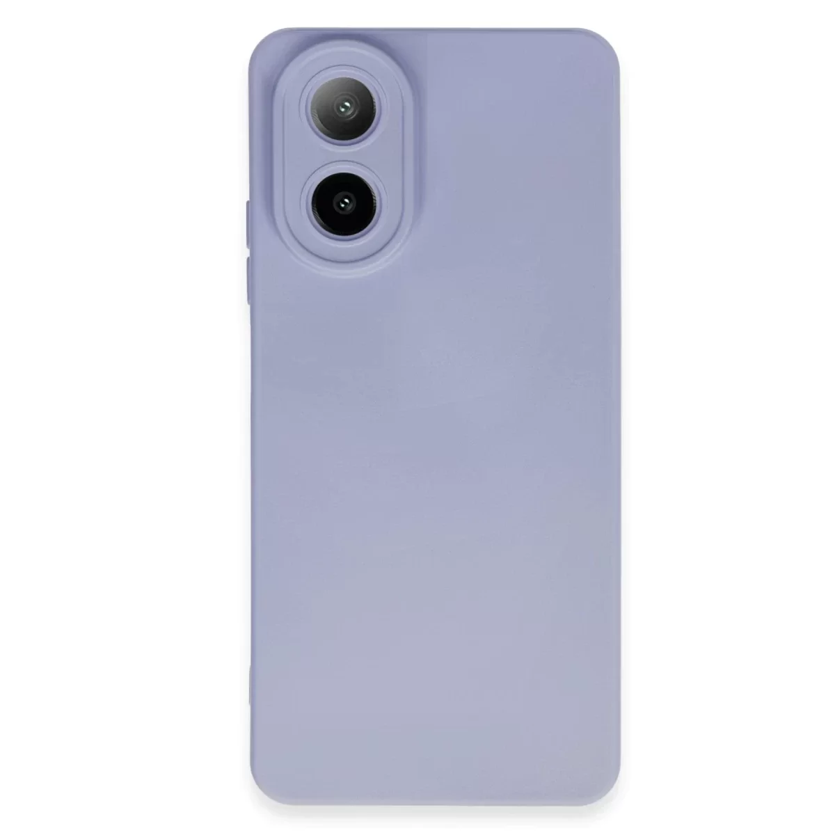 Newface Oppo A38 Kılıf Nano içi Kadife Silikon - Lila
