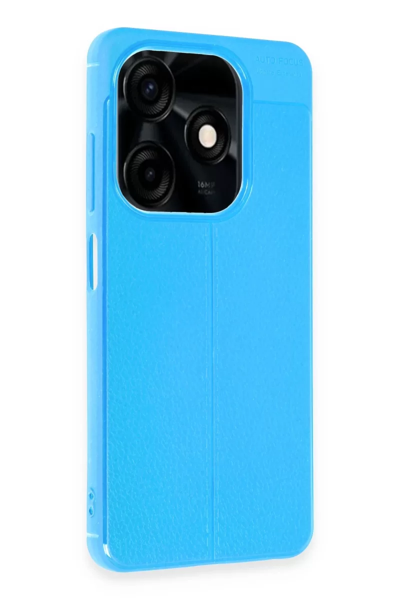 Newface Tecno Spark Go 2024 Kılıf Auto Focus Kapak - Mavi