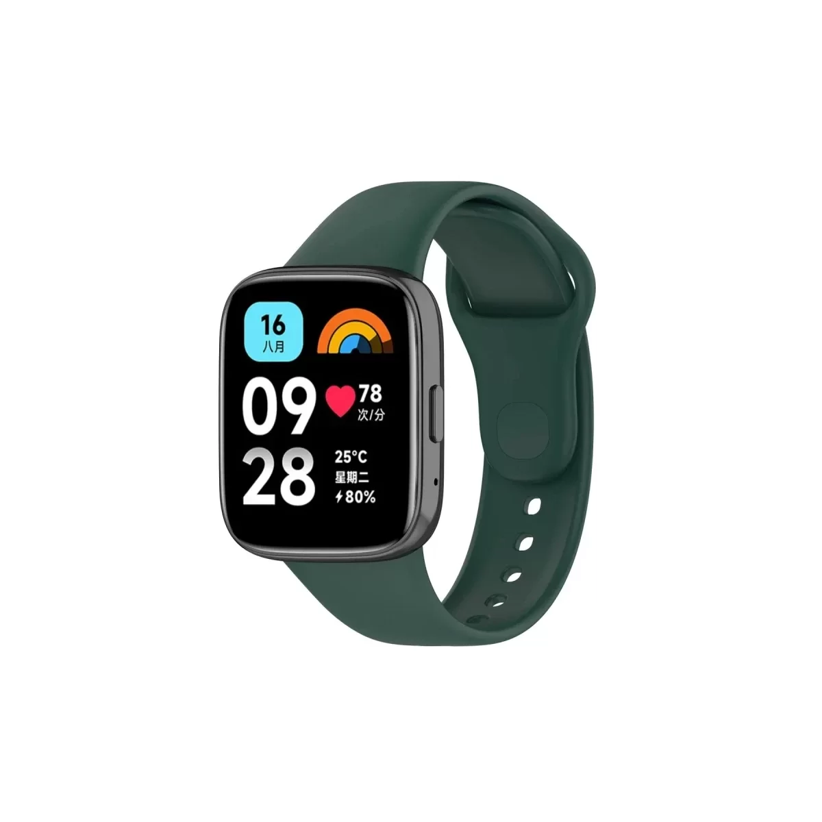 Newface Xiaomi Redmi Watch 3 Active Klasik Kordon - Haki Yeşil