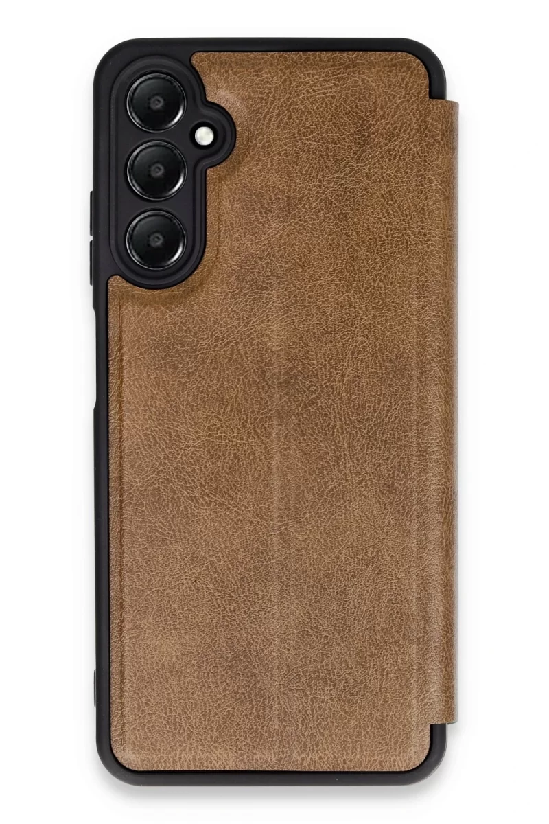 Newface Samsung Galaxy A25 5G Kılıf Flip Cover - Taba