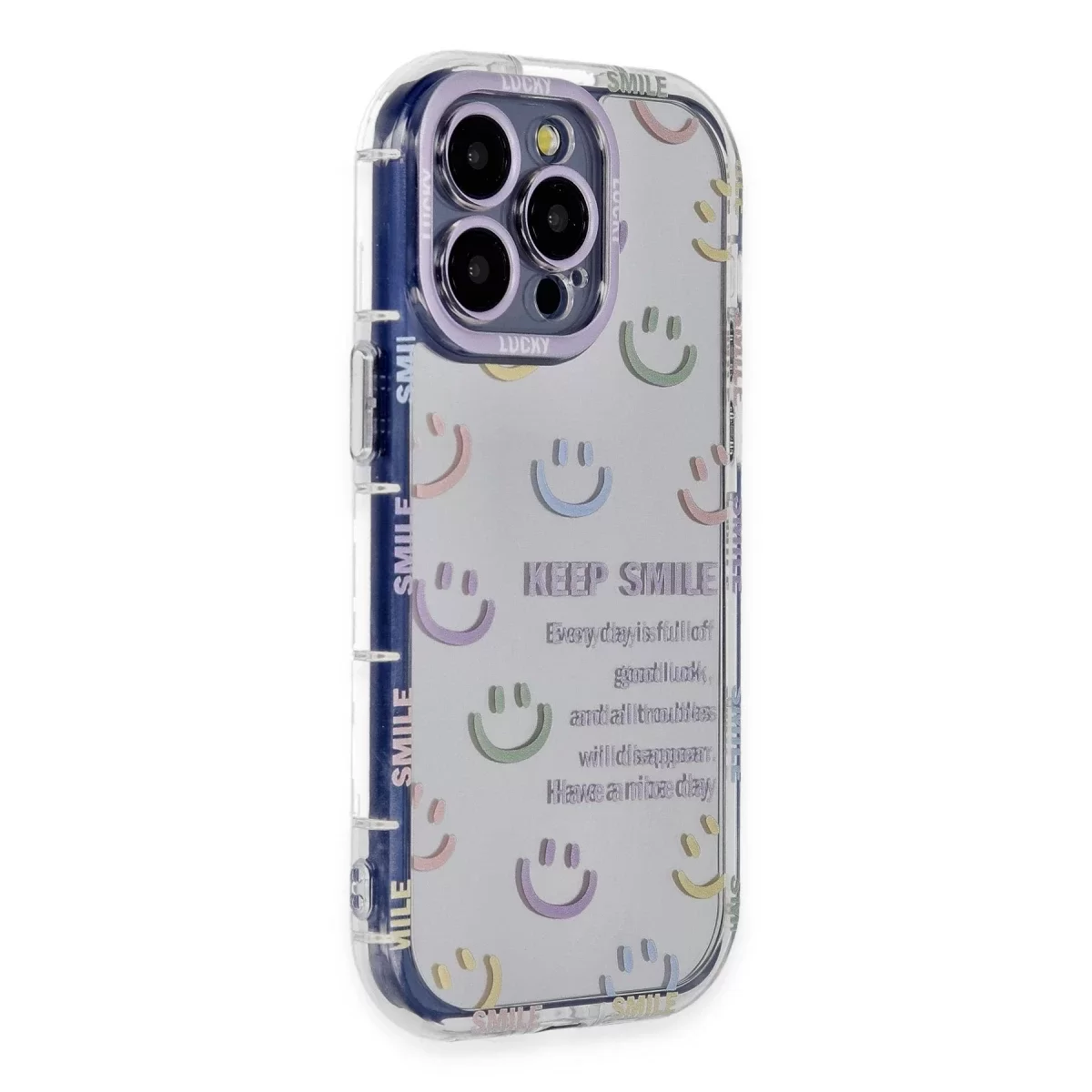 Newface Apple iPhone 14 Pro Kılıf Reflexion Desenli Kapak - Desen 2