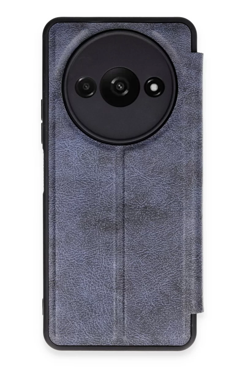 Newface Xiaomi Redmi A3 4G Kılıf Flip Cover - Lacivert