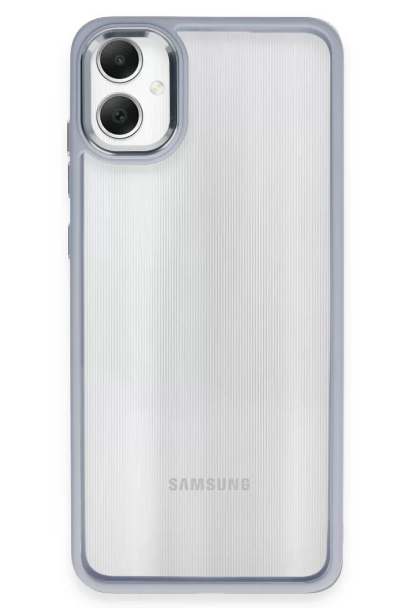 Newface Samsung Galaxy A05 Kılıf Power Silikon - Sierra Blue