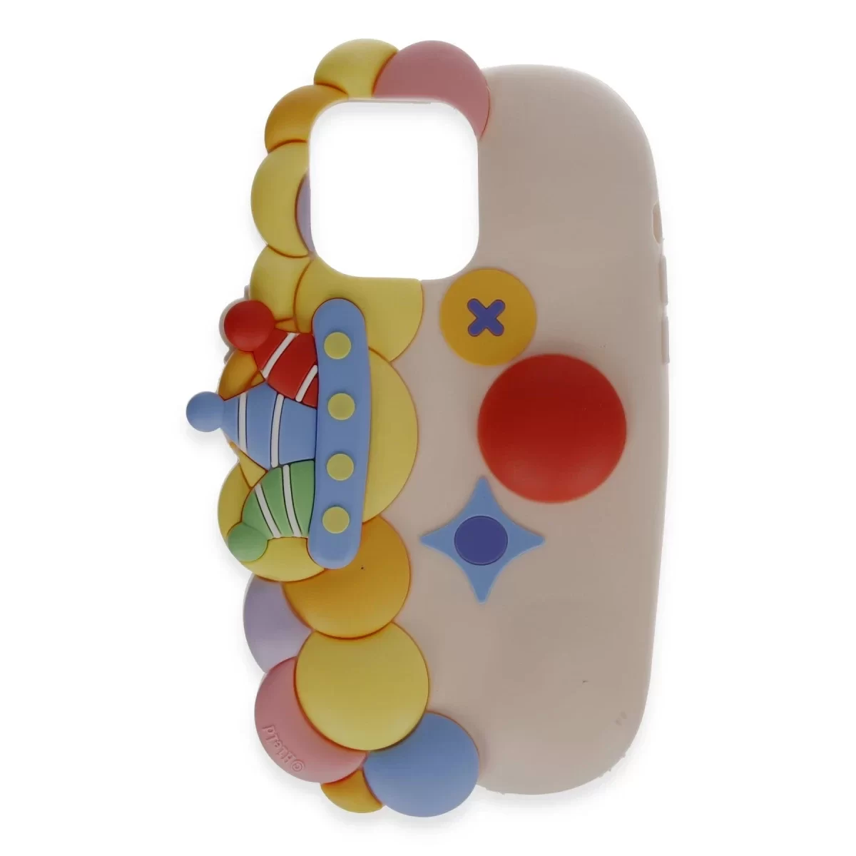 Newface Apple iPhone 15 Pro Kılıf Poky Karakter Silikon Kapak - Desen 7
