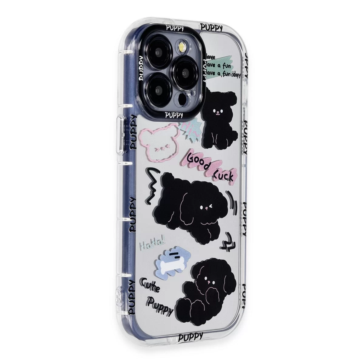 Newface Apple iPhone 14 Pro Kılıf Reflexion Desenli Kapak - Desen 5