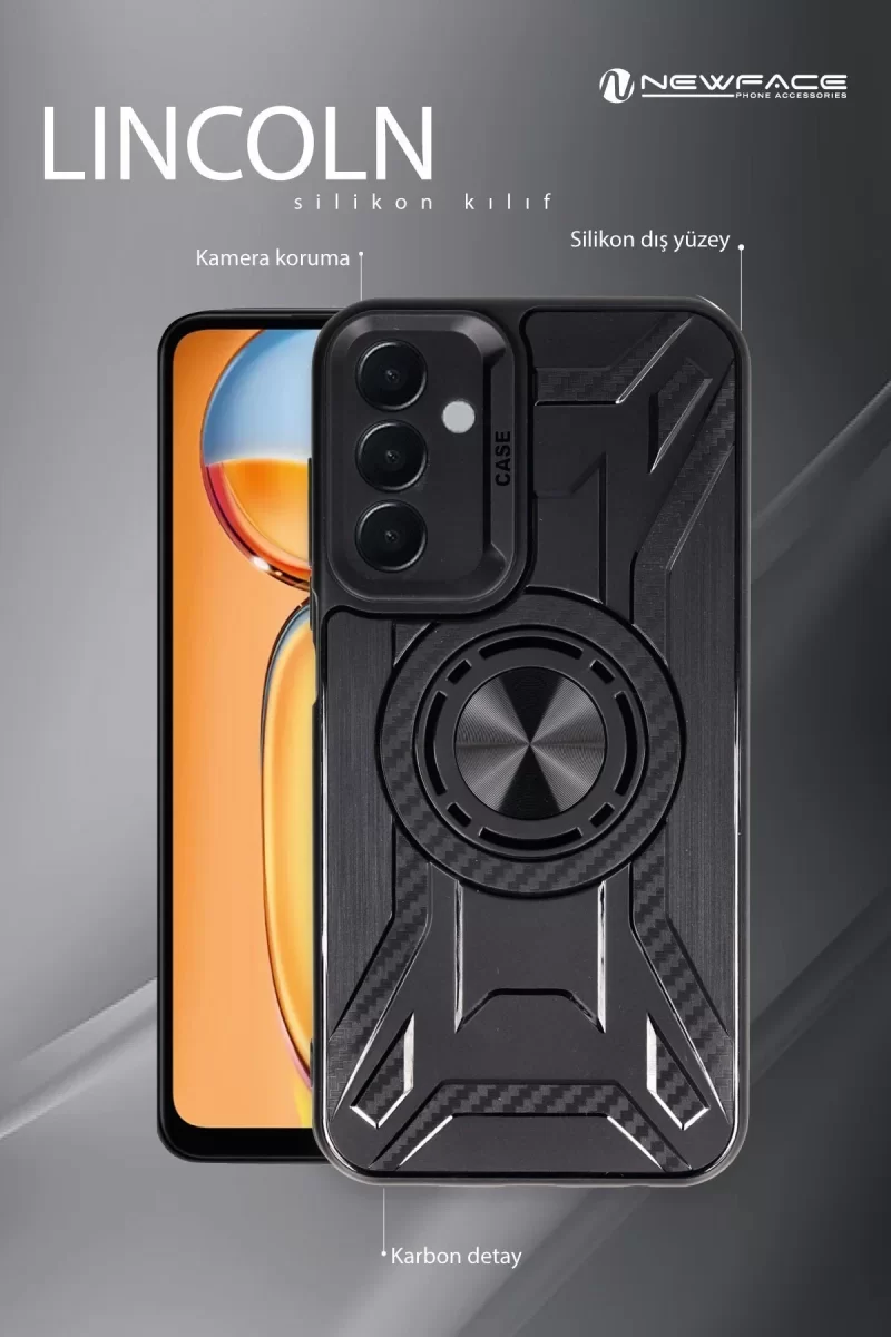 Newface Xiaomi Redmi Note 13 Pro 5G Kılıf Lincoln Silikon - Lacivert