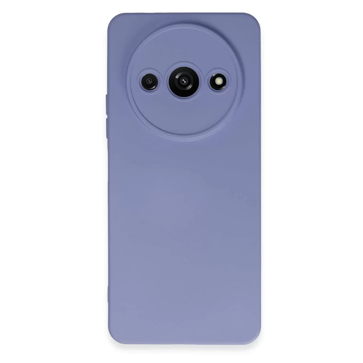 Newface Xiaomi Redmi A3 4G Kılıf Nano içi Kadife Silikon - Lila