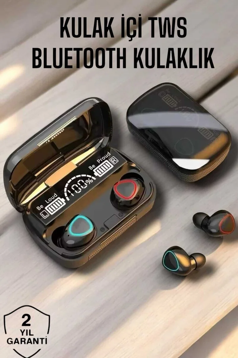 Bluetooth Bağlantılı Suya Dayanıklı Uzun Pil Ömürlü Kablosuz Kulaklık