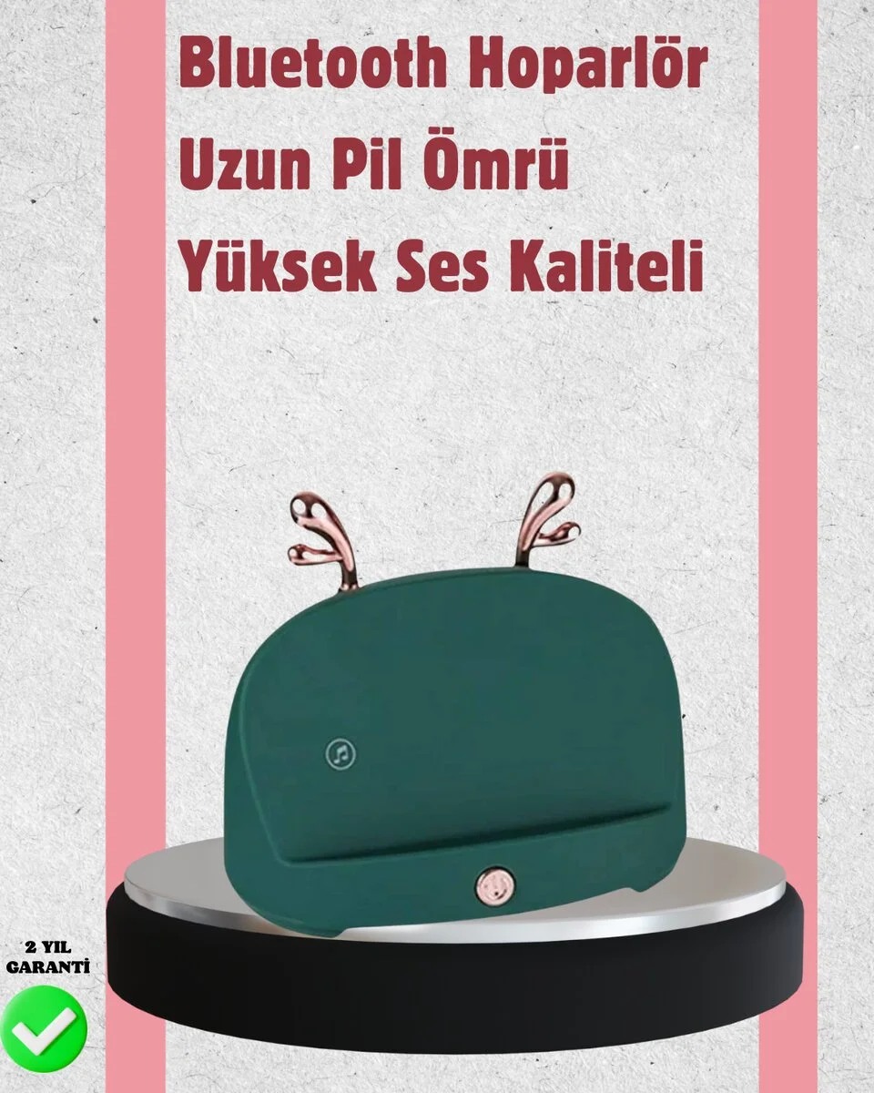 Taşınabilir Kablosuz Telefon Tutucu ve Bluetooth Hoparlör – Kompakt Tasarım Üstün Ses