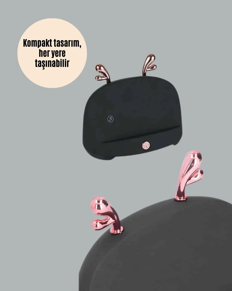 Taşınabilir Kablosuz Telefon Tutucu ve Bluetooth Hoparlör – Kompakt Tasarım Üstün Ses