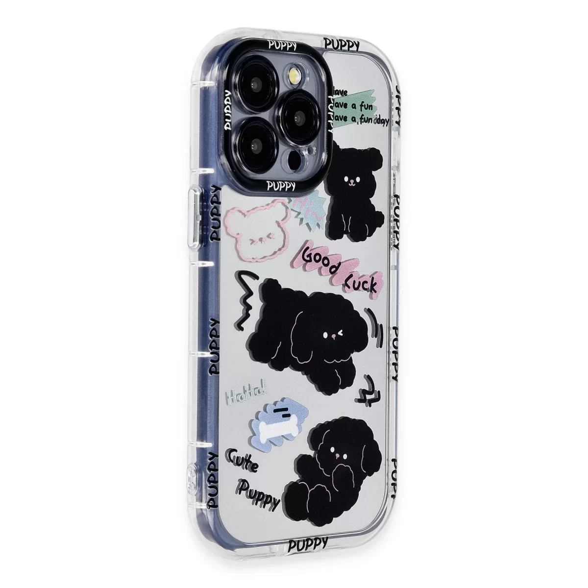 Newface Apple iPhone 14 Pro Max Kılıf Reflexion Desenli Kapak - Desen 5