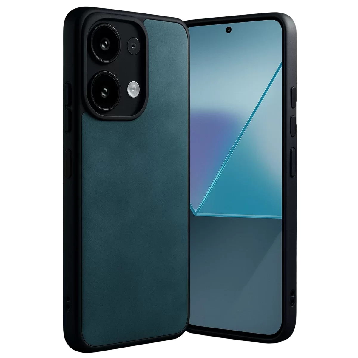 Newface Xiaomi Redmi Note 13 Pro 5G Kılıf Aras Deri Kapak - Koyu Yeşil
