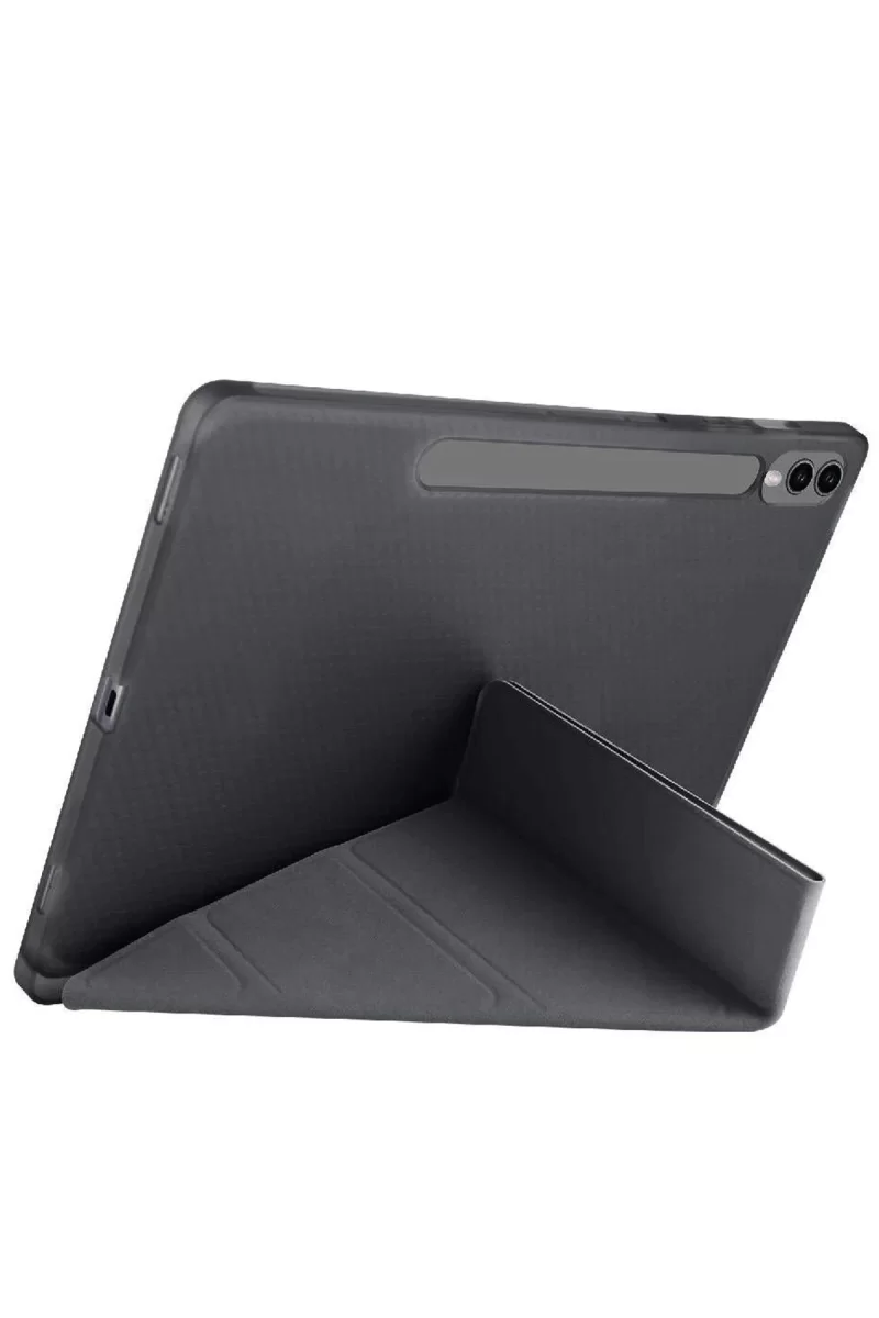 Newface Samsung Galaxy X610 Tab S9 FE Plus 12.4 Kılıf Kalemlikli Mars Tablet Kılıfı - Siyah