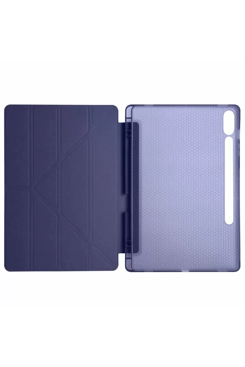 Newface Samsung Galaxy X610 Tab S9 FE Plus 12.4 Kılıf Kalemlikli Mars Tablet Kılıfı - Lacivert