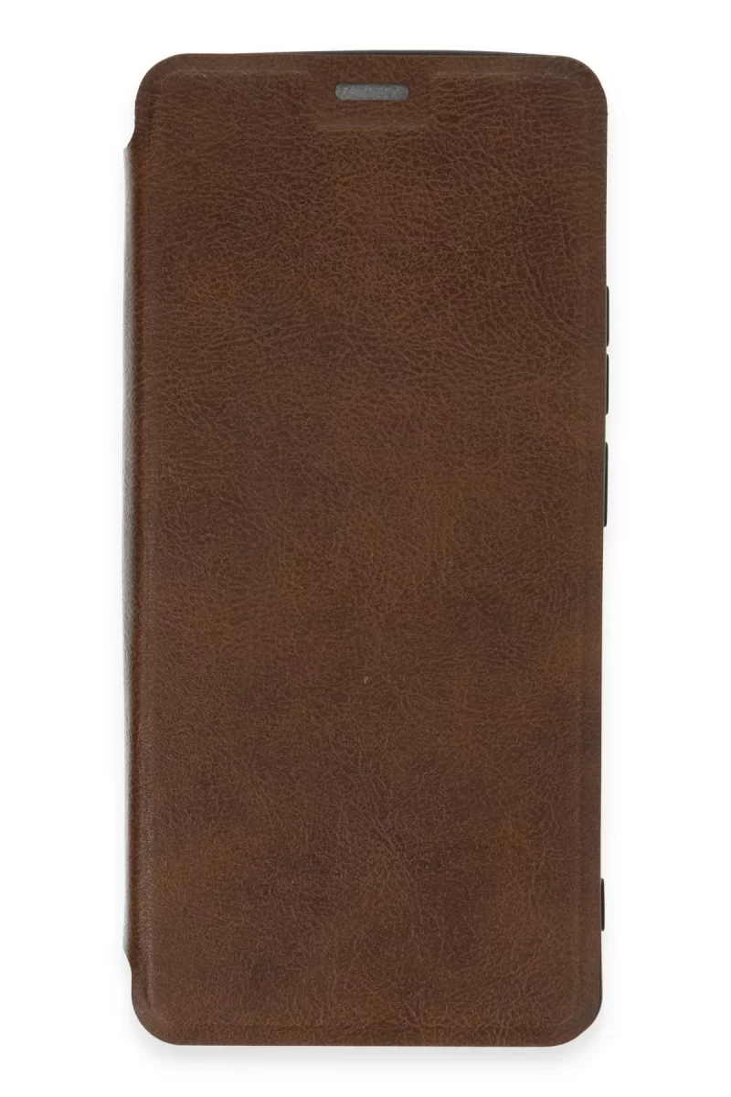 Newface Xiaomi Redmi Note 13 4G Kılıf Flip Cover - Taba