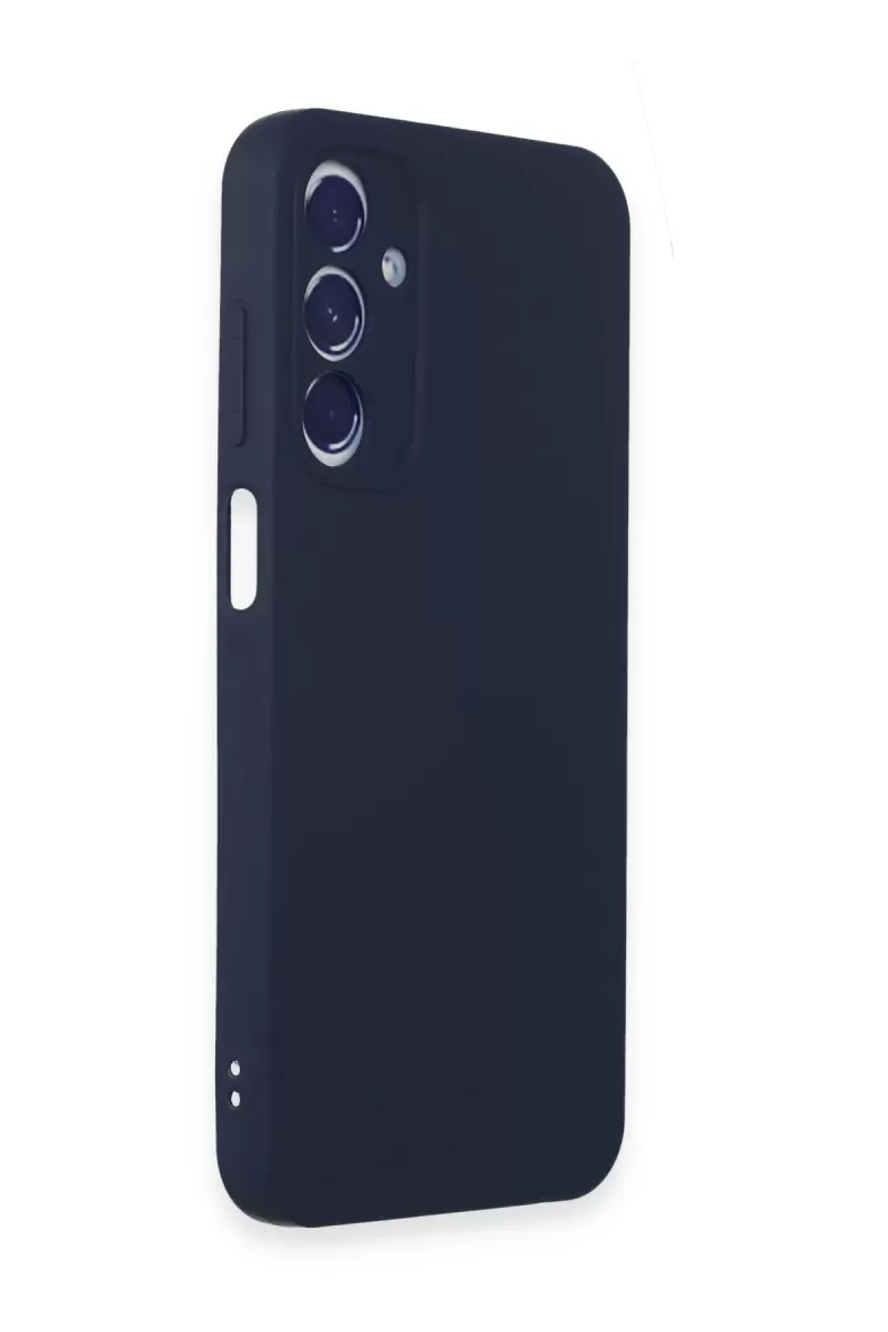 Newface Samsung Galaxy A35 5G Kılıf First Silikon - Lacivert