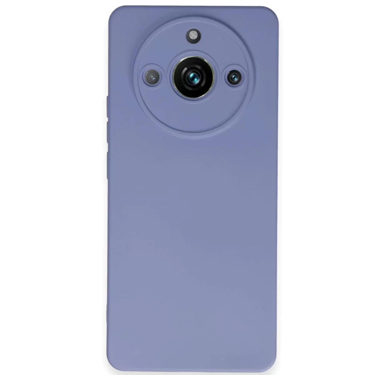 Newface Realme 11 Pro Kılıf Nano içi Kadife Silikon - Lila
