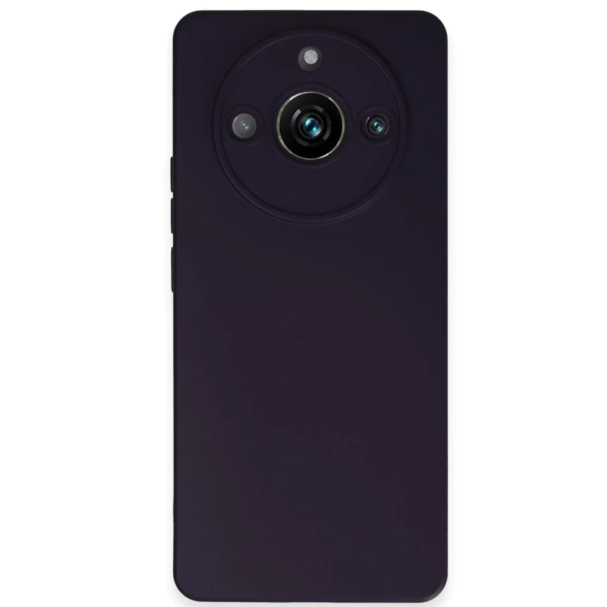 Newface Realme 11 Pro Kılıf Nano içi Kadife Silikon - Mor