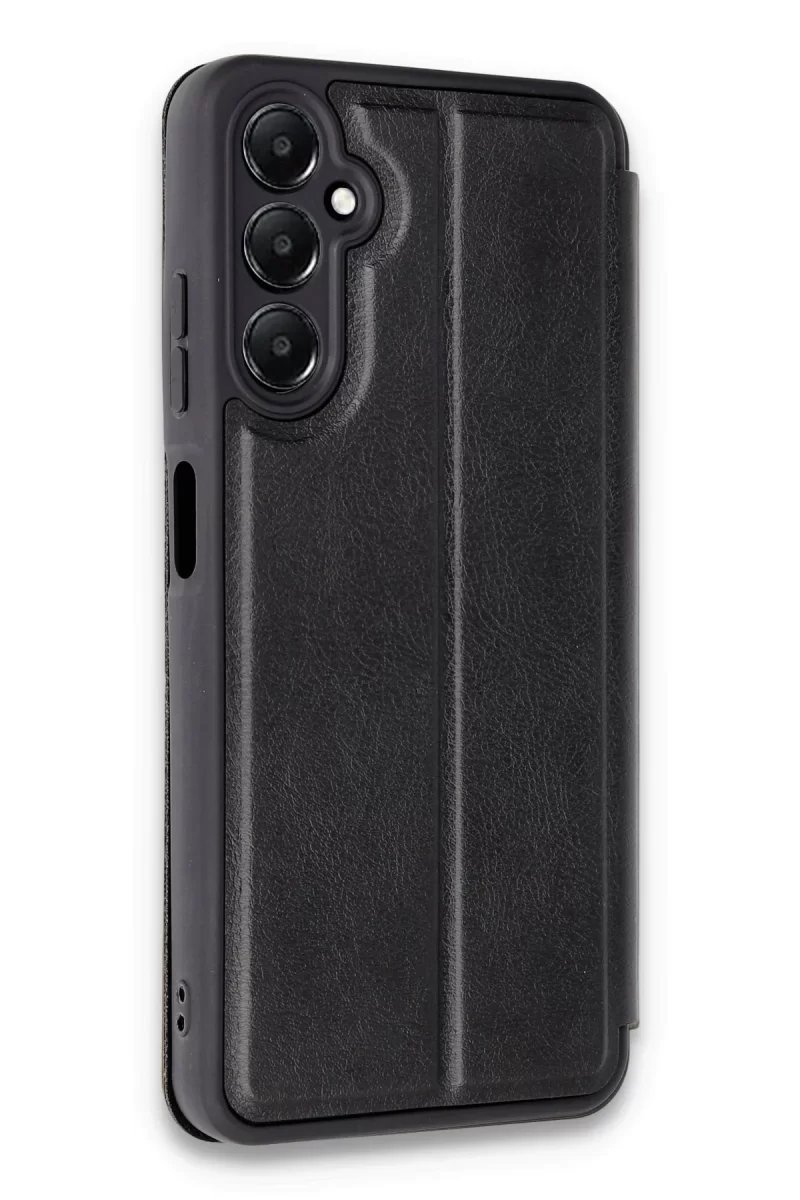 Newface Samsung Galaxy A15 4G Kılıf Flip Cover - Siyah