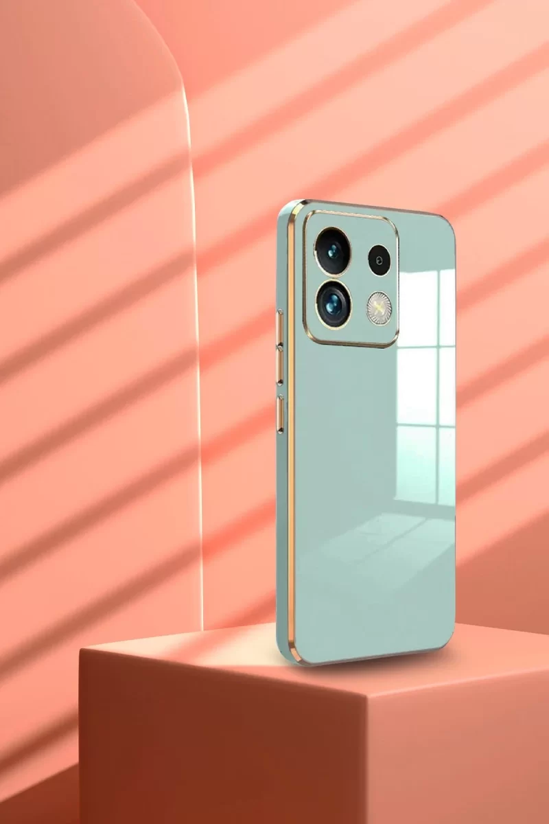 Newface Xiaomi Poco M6 Pro 4G Kılıf Volet Silikon - Açık Yeşil