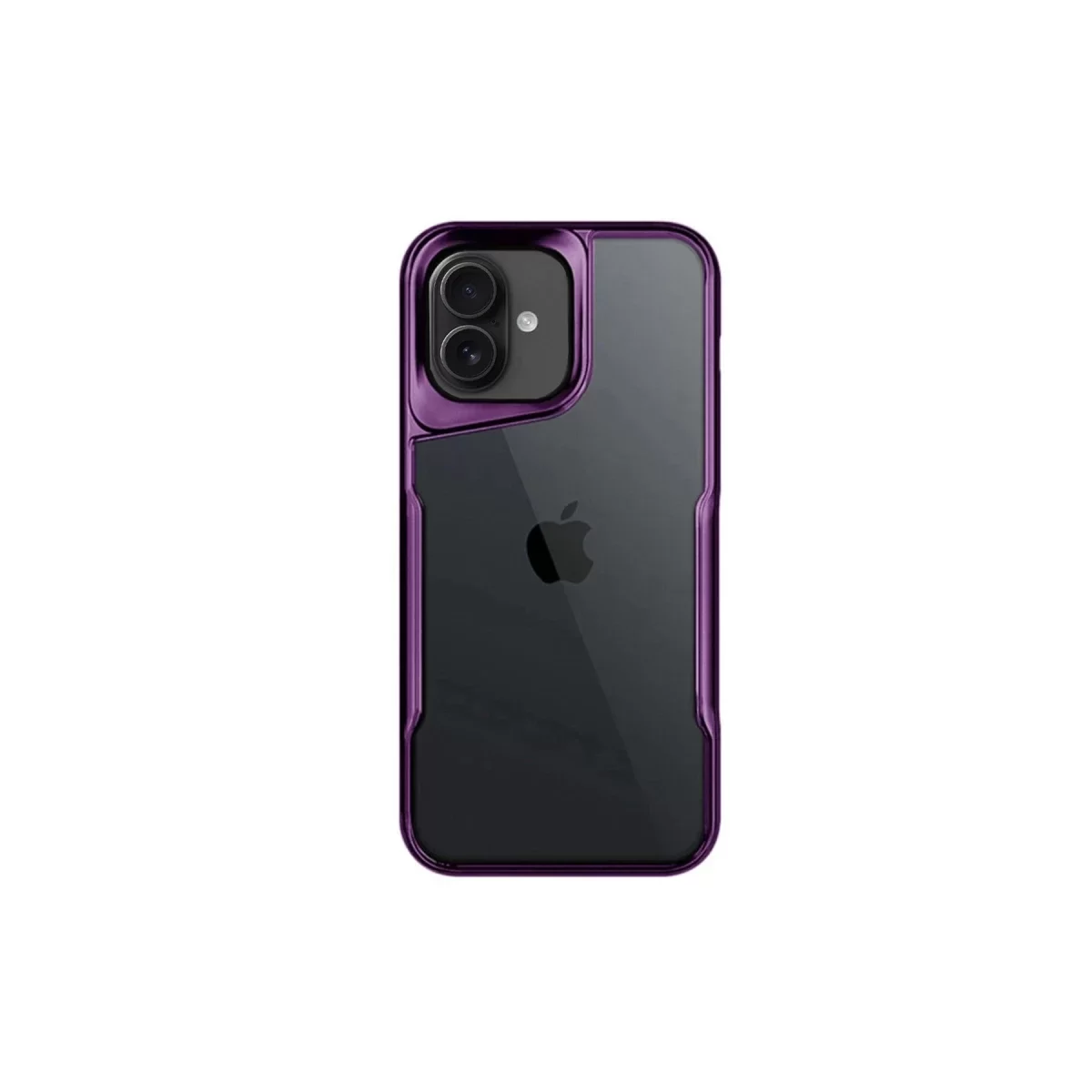 Newface Apple iPhone 16 Kılıf Boyi Silikon Kapak - Derin Mor