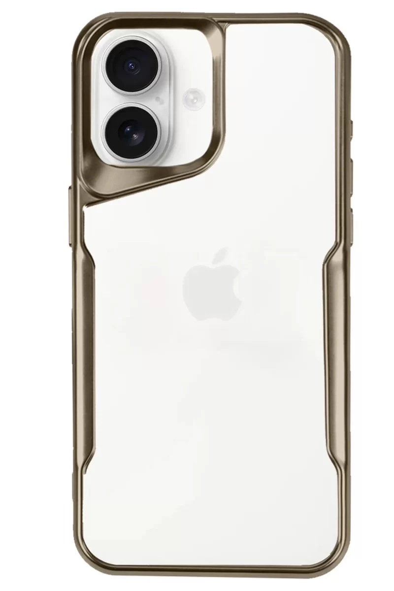 Newface Apple iPhone 16 Kılıf Boyi Silikon Kapak - Desert