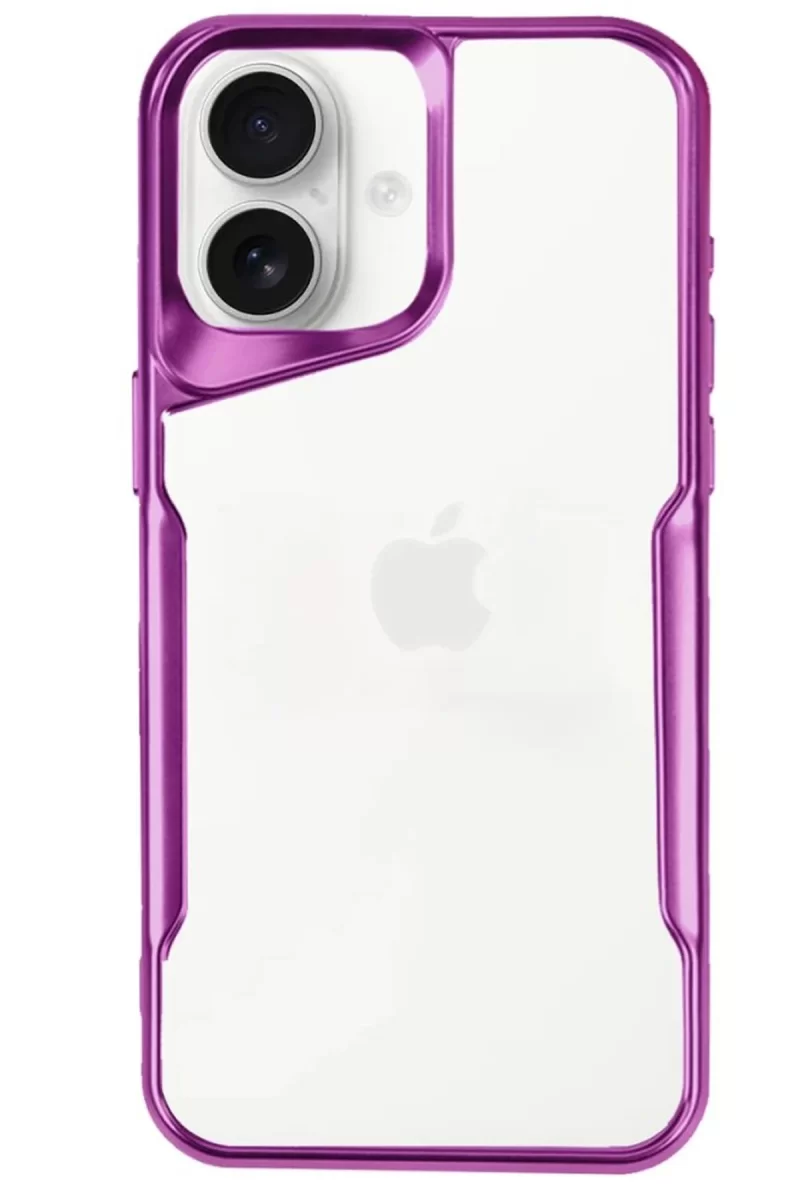 Newface Apple iPhone 16 Kılıf Boyi Silikon Kapak - Pembe