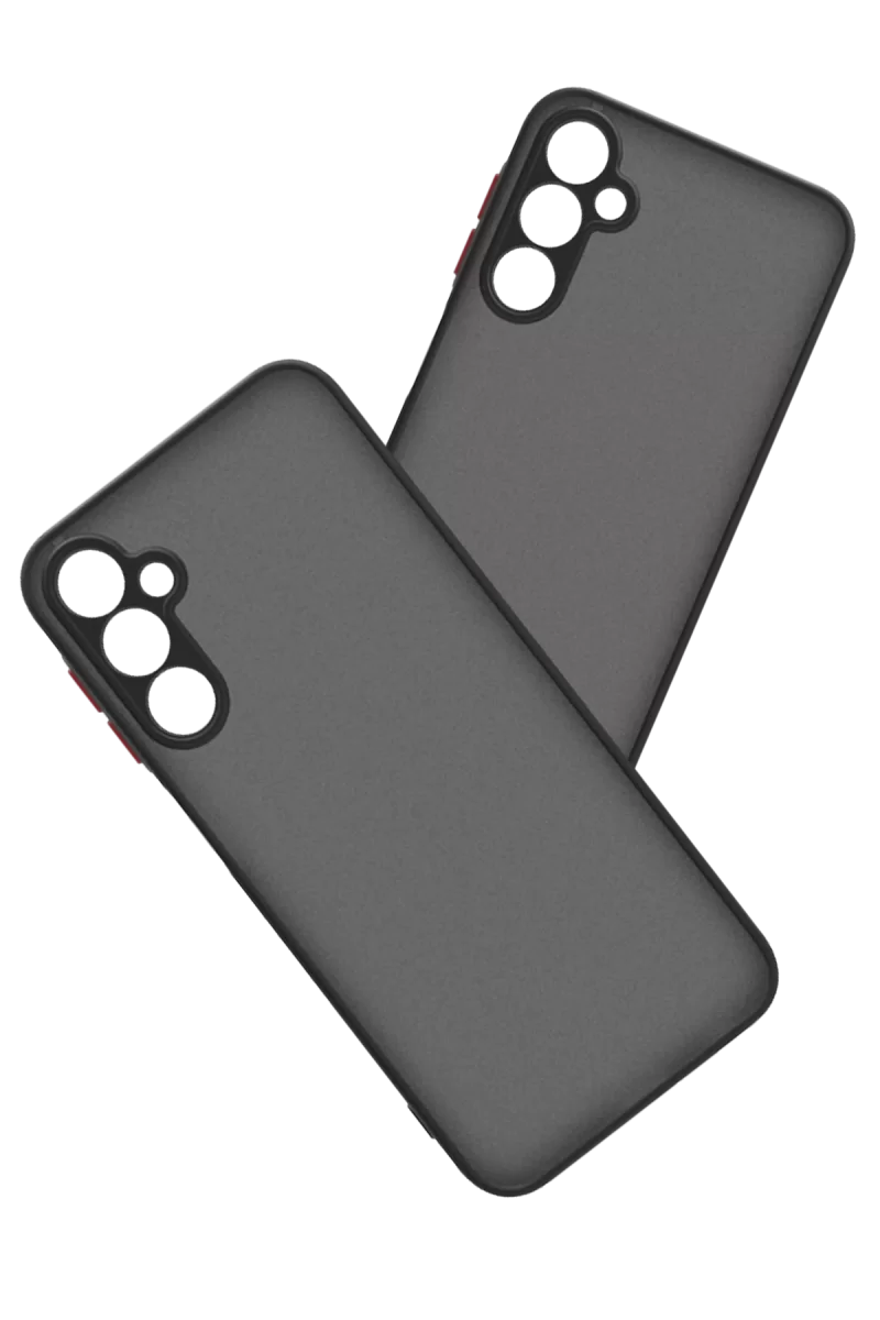 Newface Samsung Galaxy A15 4G Kılıf Montreal Silikon Kapak - Siyah