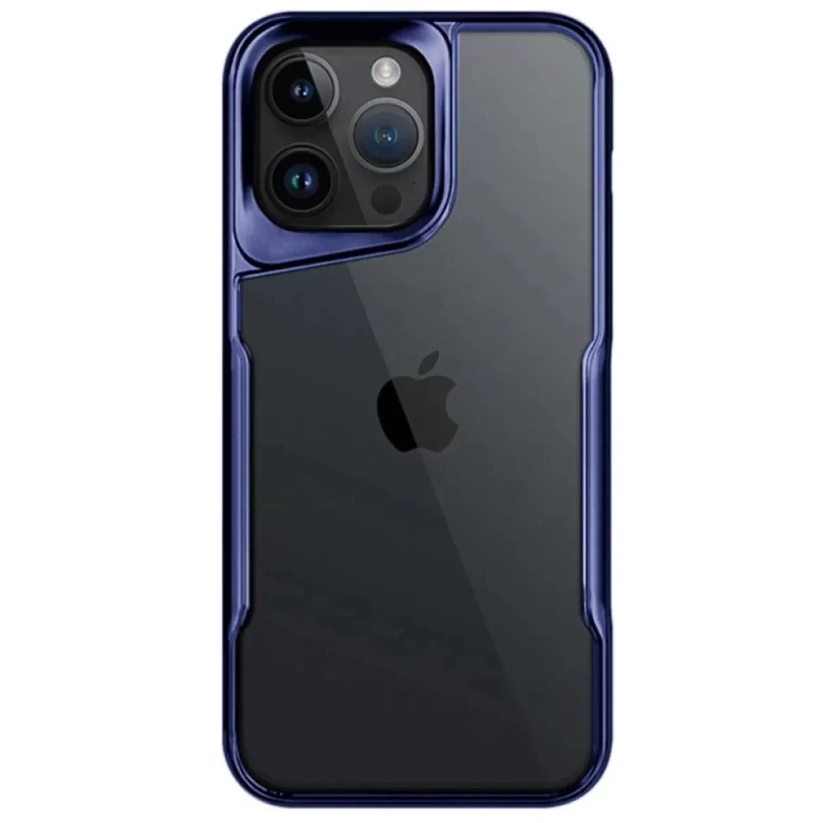 Newface Apple iPhone 14 Pro Max Kılıf Boyi Silikon Kapak - Lacivert