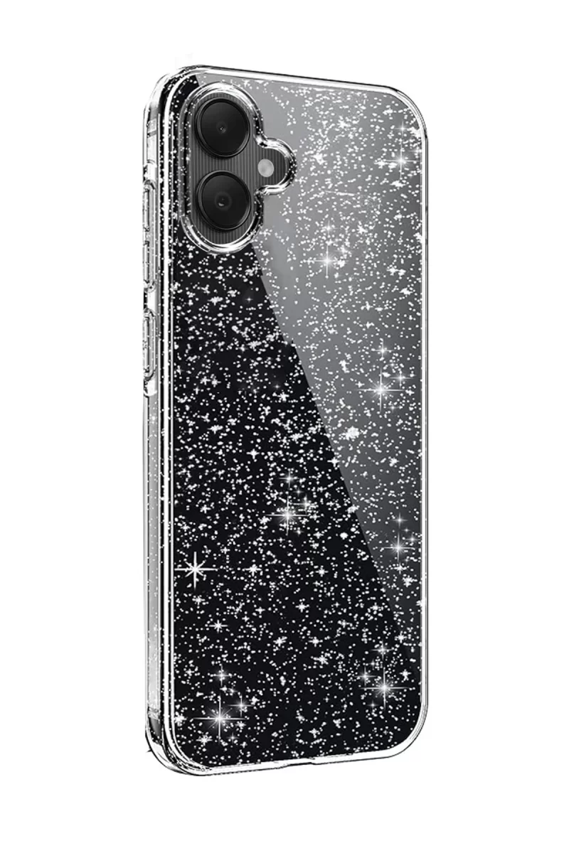 Newface Samsung Galaxy A05 Kılıf Glow Kapak - Şeffaf