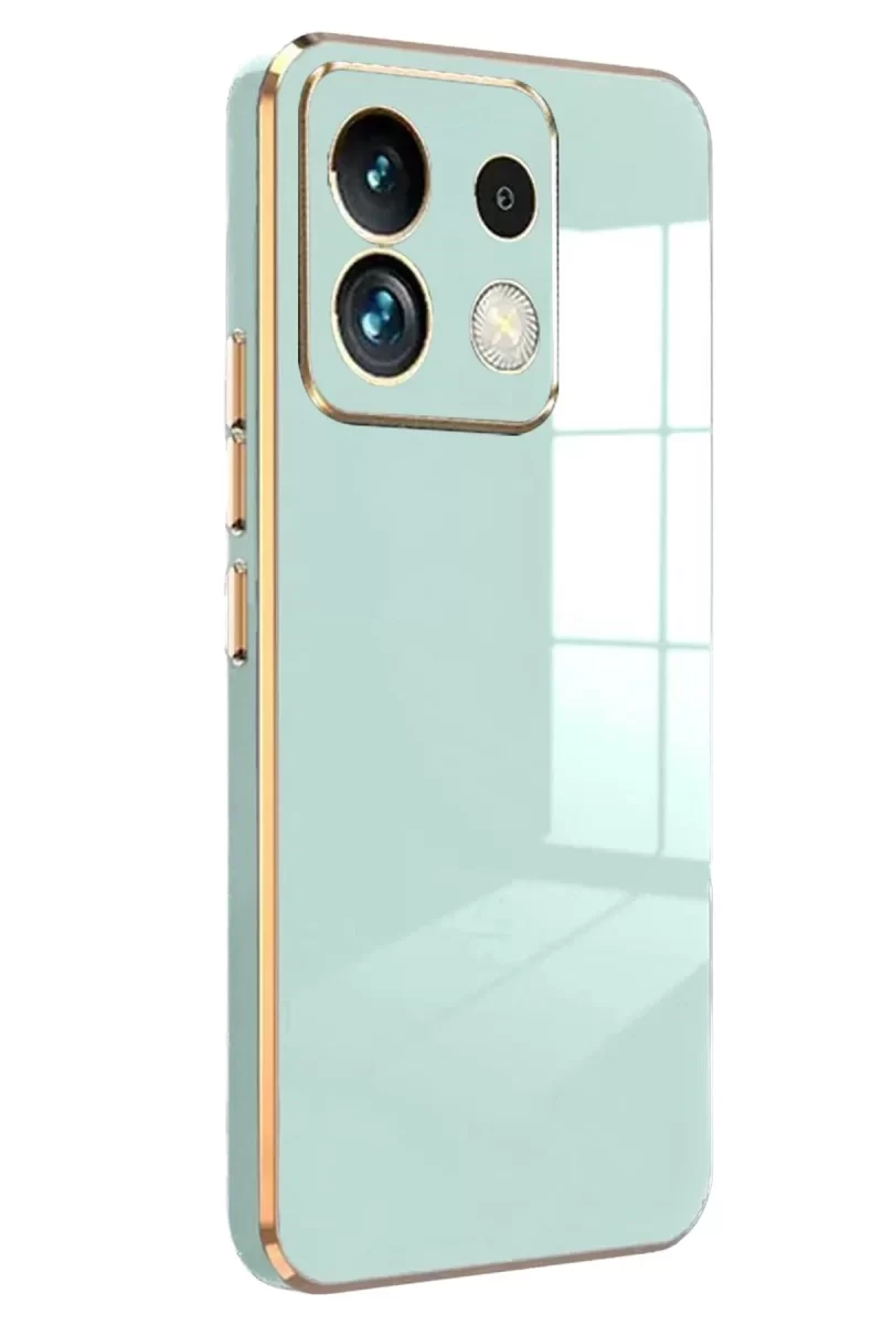 Newface Xiaomi Redmi Note 13 5G Kılıf Volet Silikon - Açık Yeşil