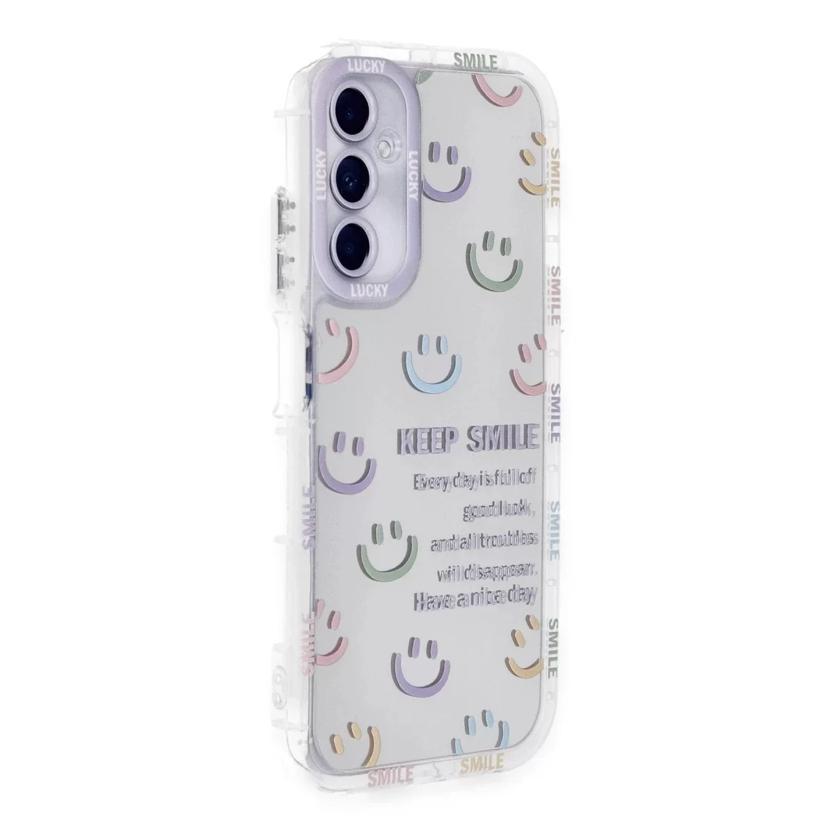 Newface Samsung Galaxy A25 5G Kılıf Reflexion Desenli Kapak - Desen 2