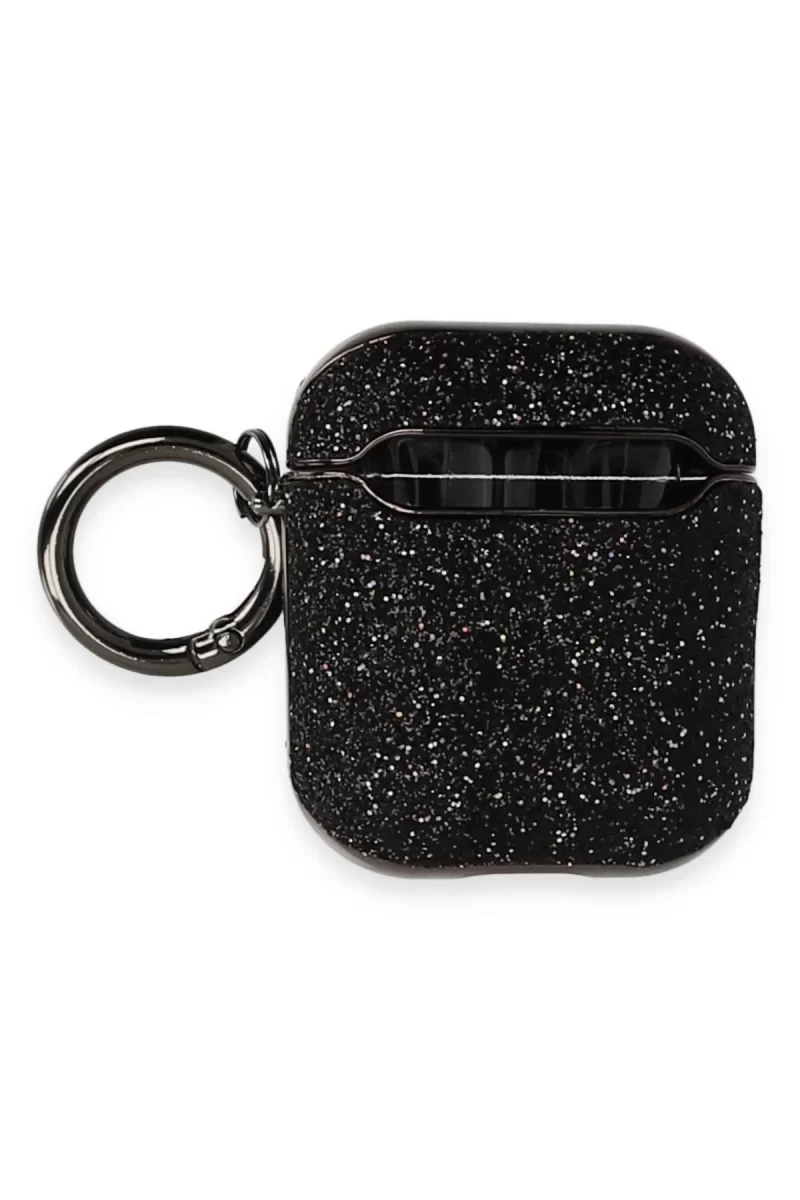 Newface Apple Airpods 2 (2.nesil) Spell Simli Kılıf - Siyah