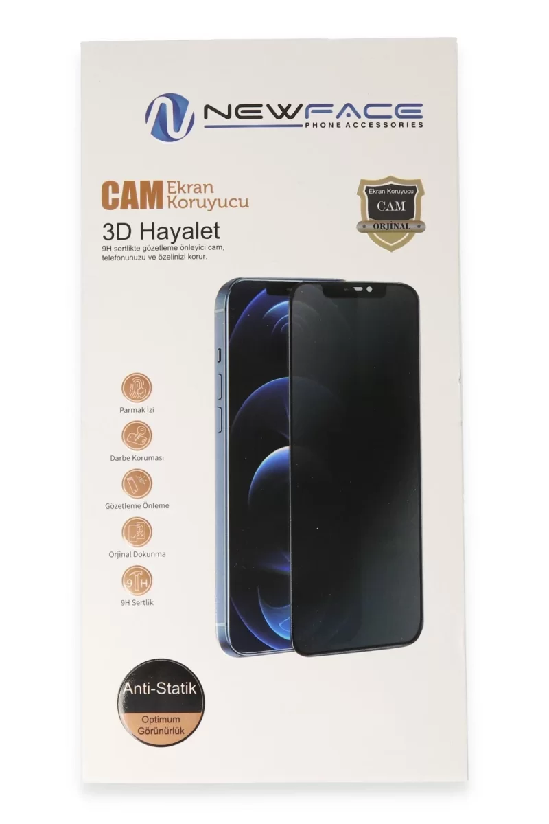 Newface İnfinix Hot 30i 3D Antistatik Hayalet Cam Ekran Koruyucu