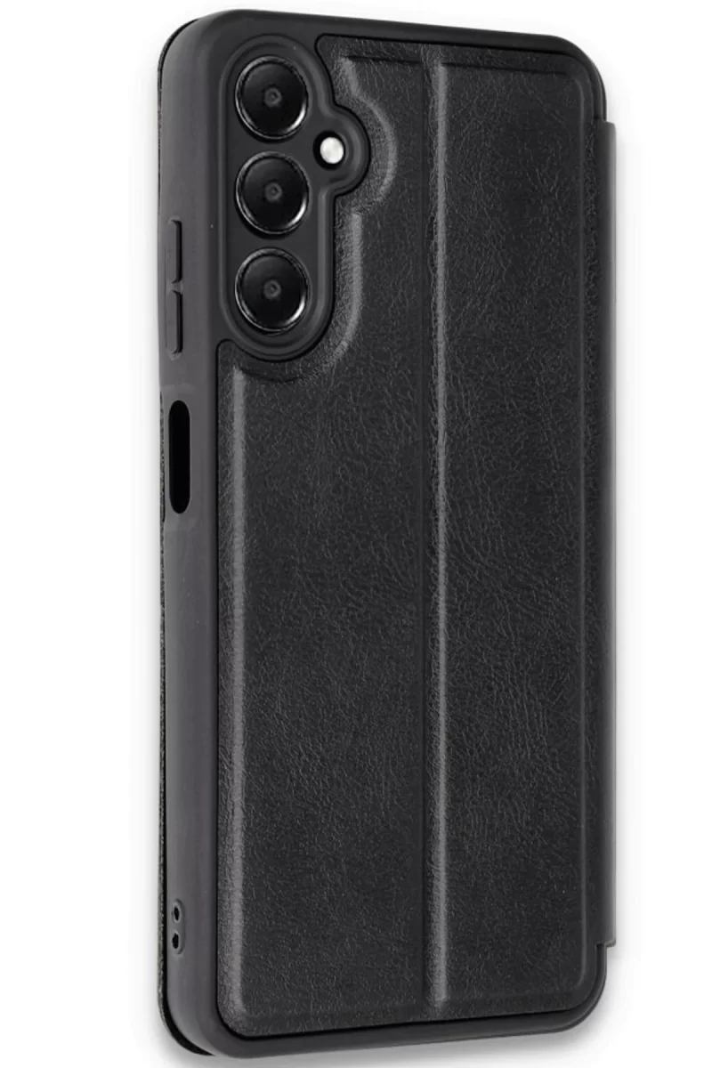 Newface Samsung Galaxy A35 5G Kılıf Flip Cover - Siyah