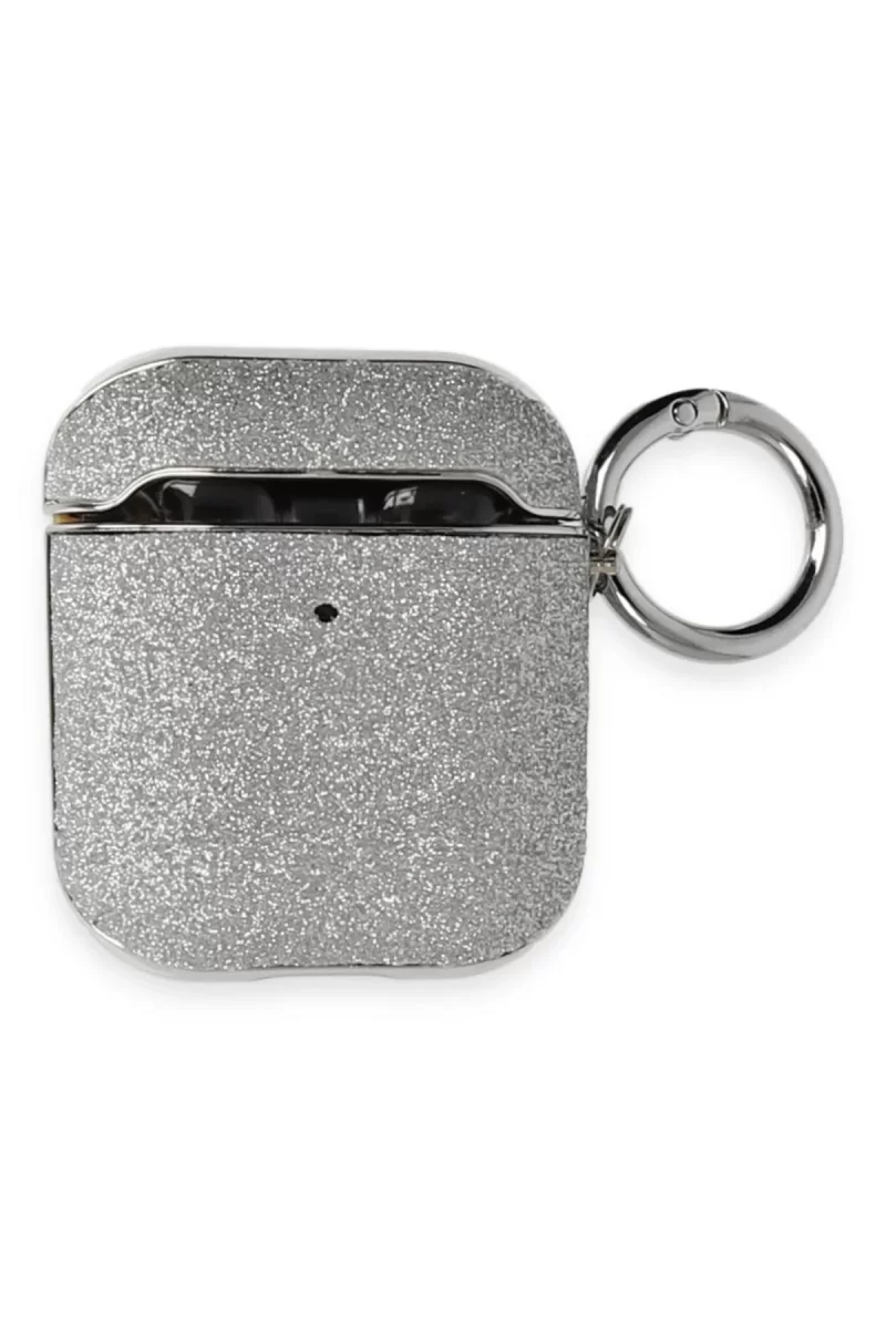 Newface Apple Airpods 2 (2.nesil) Spell Simli Kılıf - Gümüş