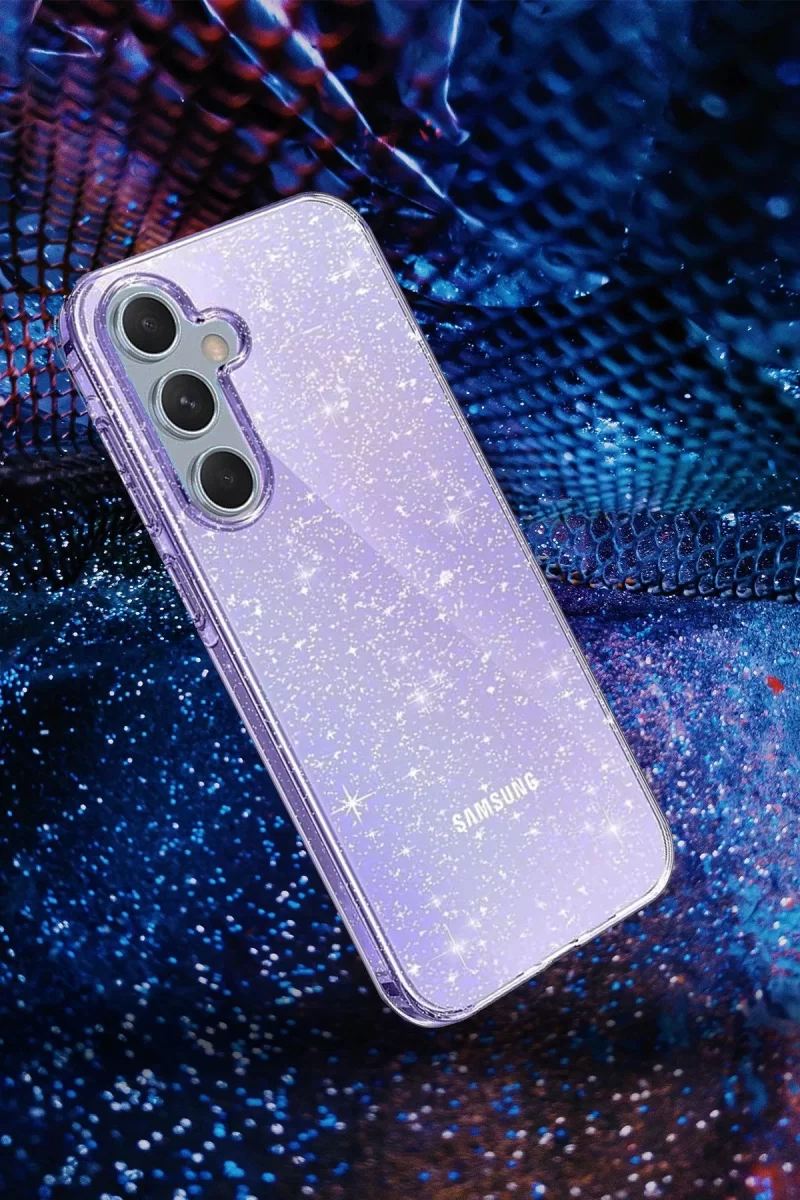 Newface Samsung Galaxy A05S Kılıf Glow Kapak - Mor