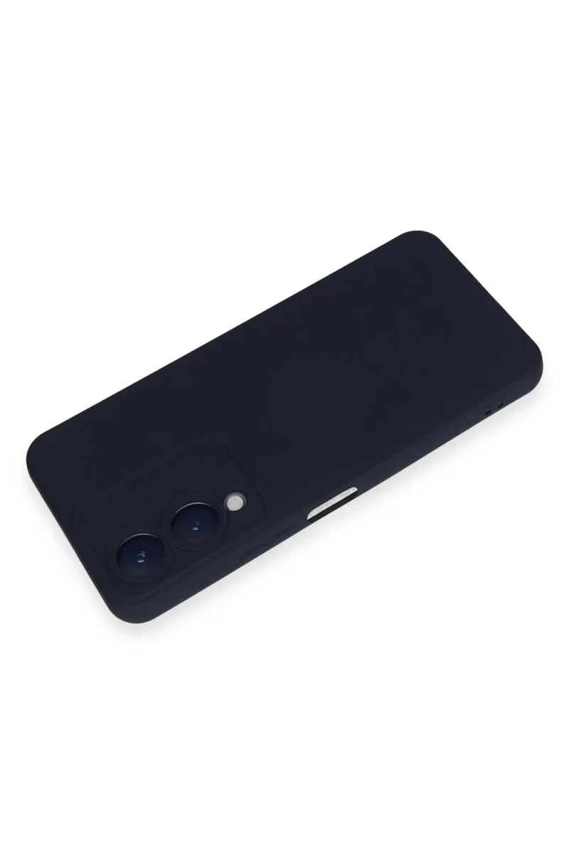 Newface Vivo Y17S Kılıf Nano içi Kadife Silikon - Lacivert