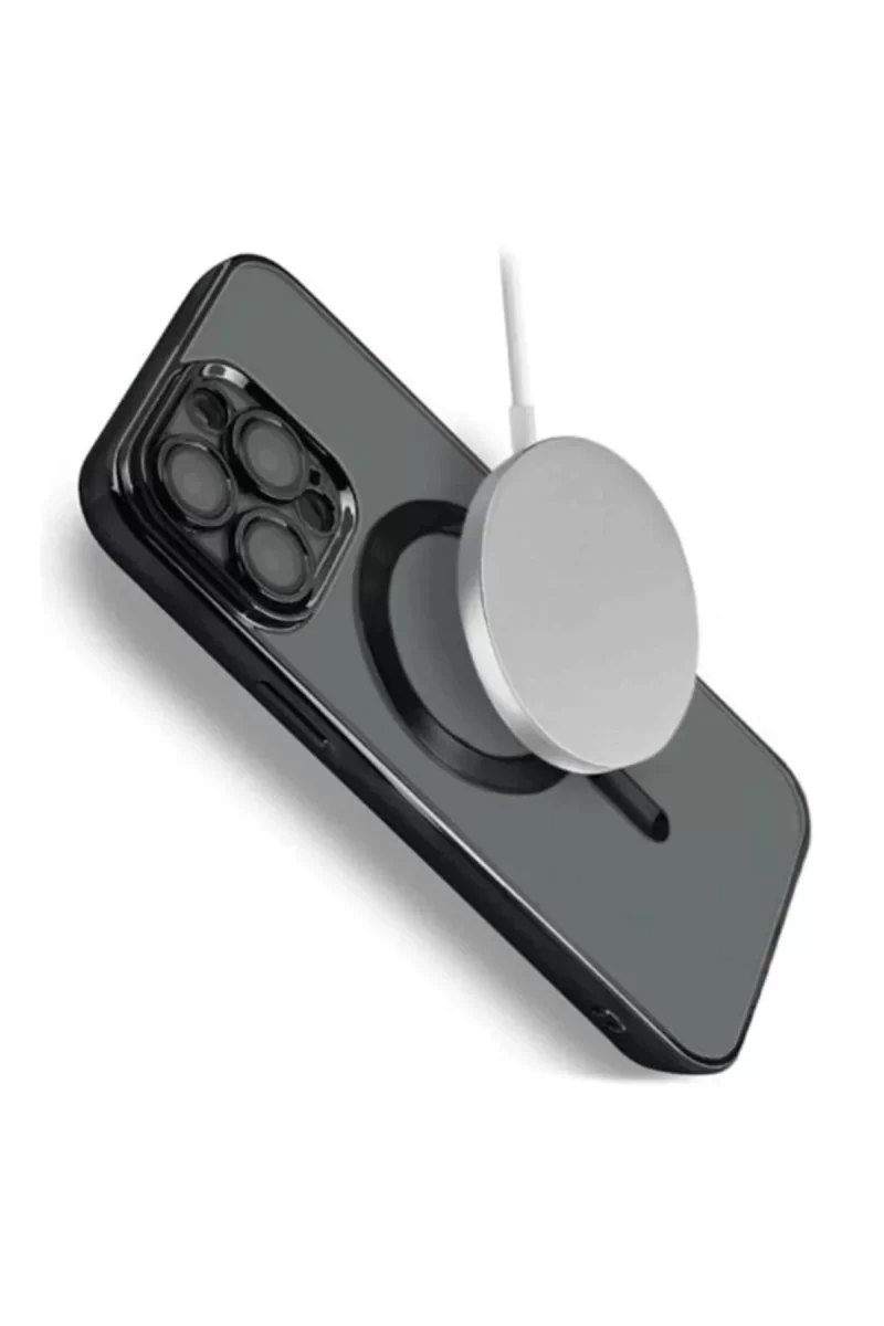 Newface Apple iPhone 16 Pro Max Kılıf Kross Magneticsafe Kapak - Siyah