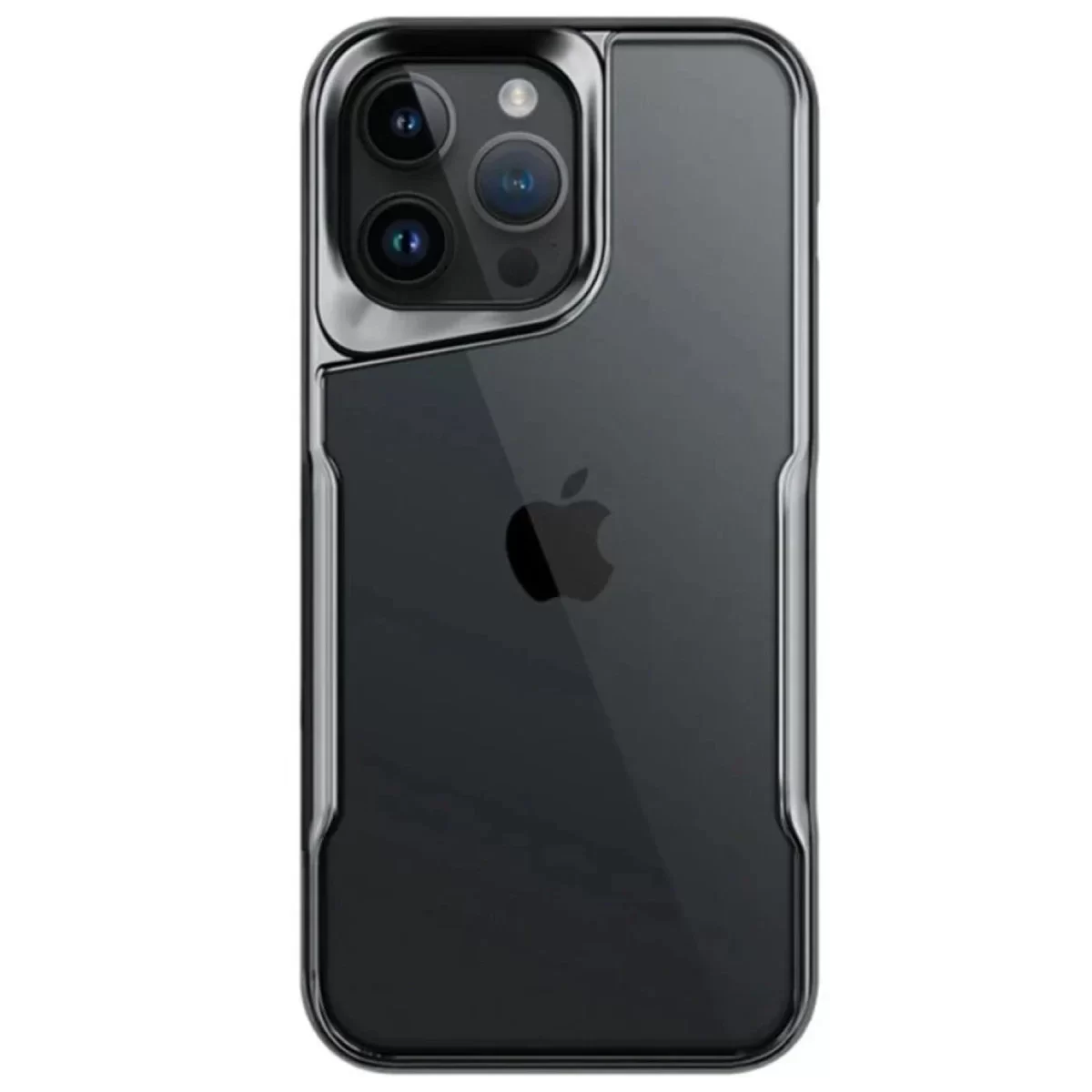 Newface Apple iPhone 15 Pro Max Kılıf Boyi Silikon Kapak - Titan Gri