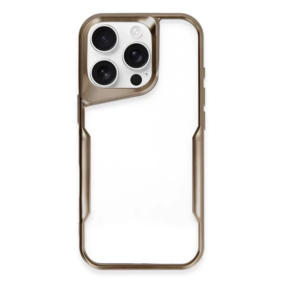 Newface Apple iPhone 16 Pro Max Kılıf Boyi Silikon Kapak - Desert
