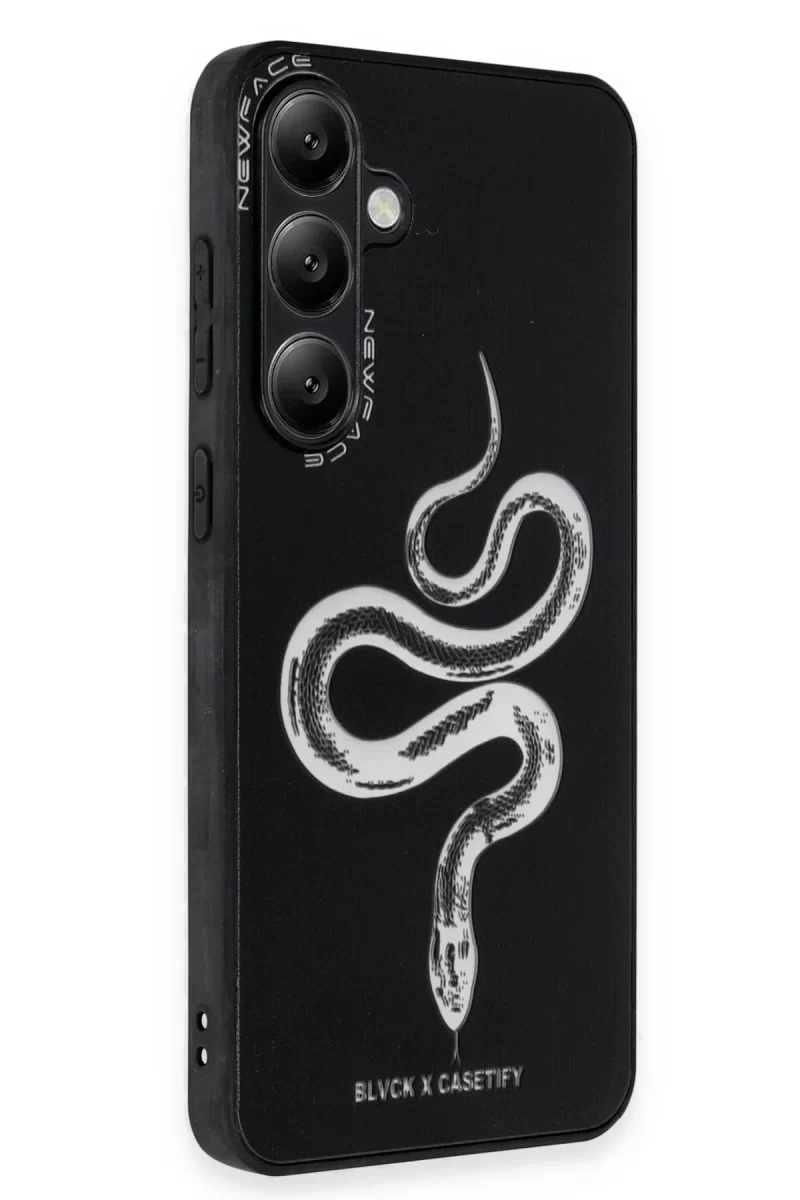 Newface Samsung Galaxy A15 4G Kılıf Mirror Desenli Kapak - Mirror - 13