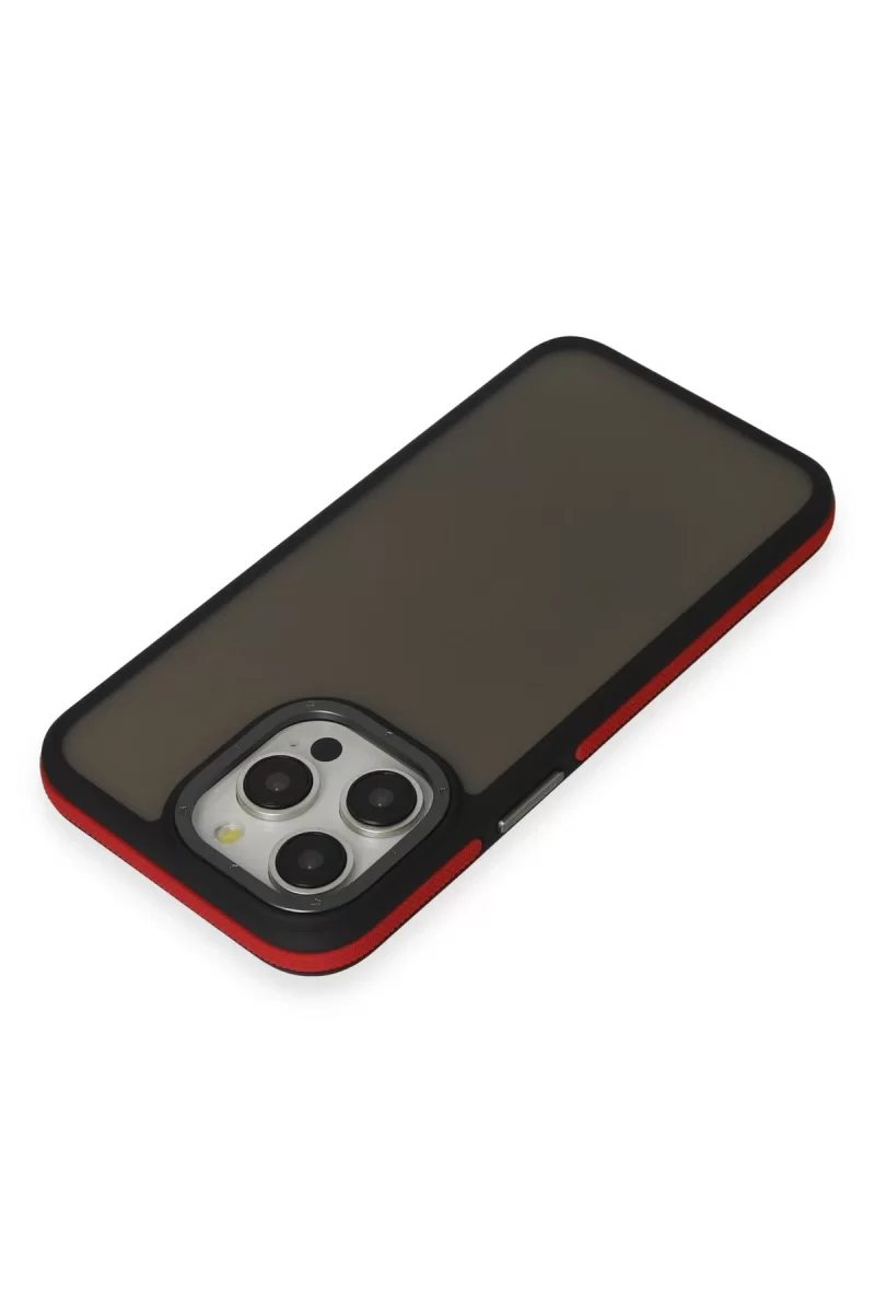 Newface Apple iPhone 15 Pro Harvel Kapak - Kırmızı