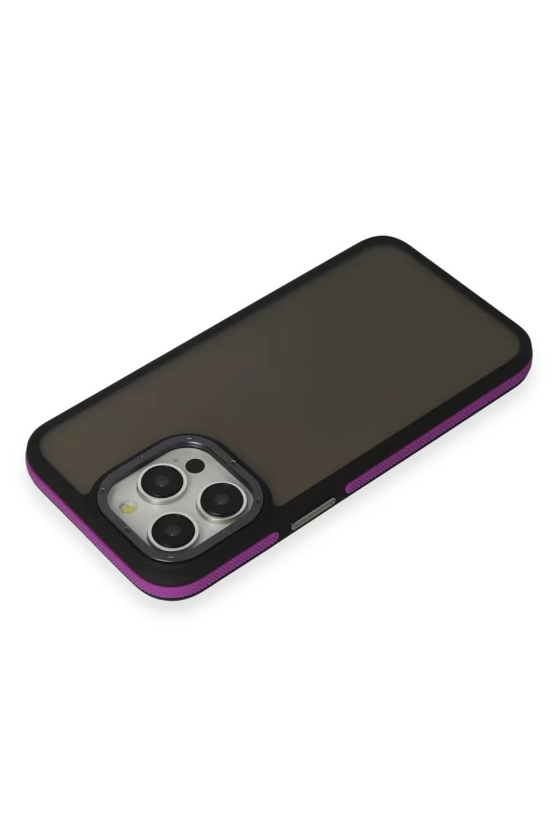 Newface Apple iPhone 15 Pro Max Harvel Kapak - Derin Mor