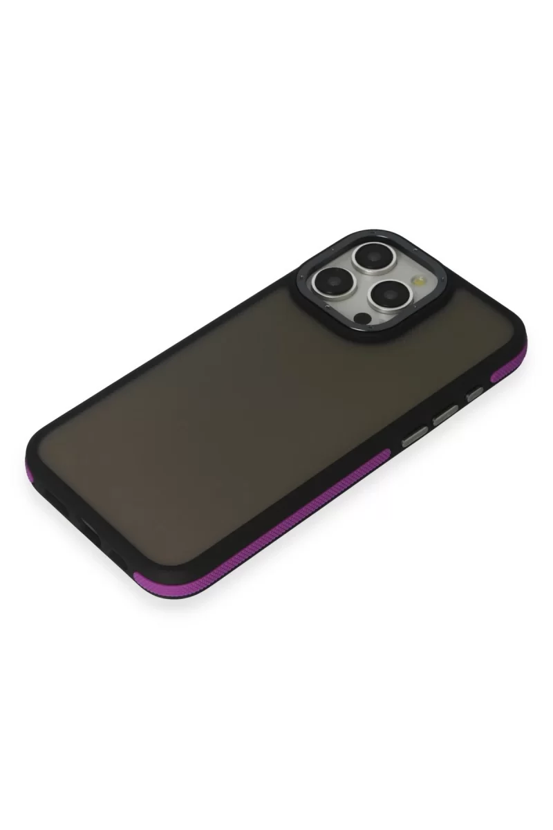 Newface Apple iPhone 15 Pro Max Harvel Kapak - Derin Mor