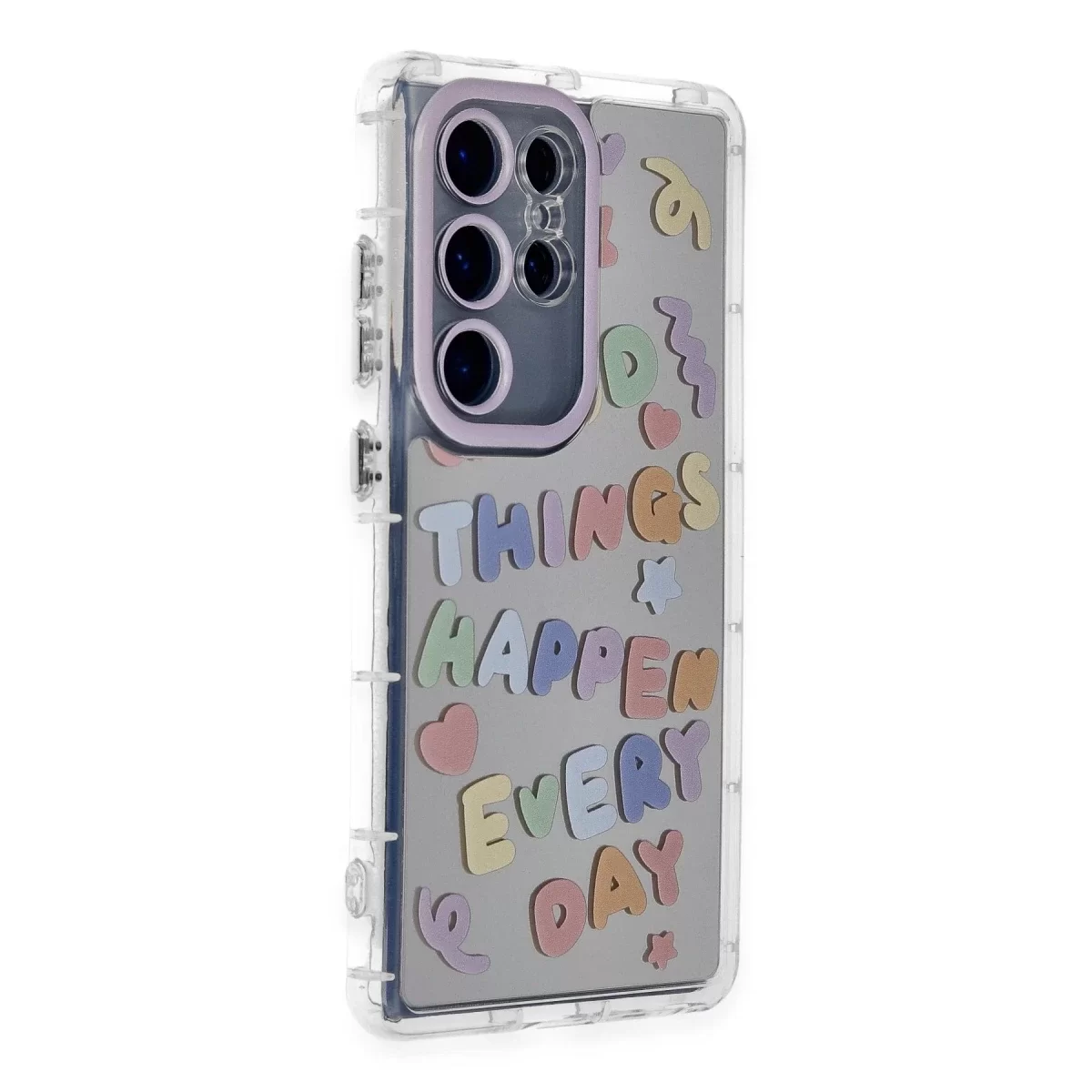 Newface Samsung Galaxy S23 Ultra Kılıf Reflexion Desenli Kapak - Desen 7