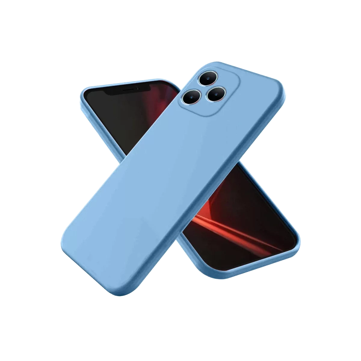 Newface Realme Note 50 4G Kılıf First Silikon - Mavi