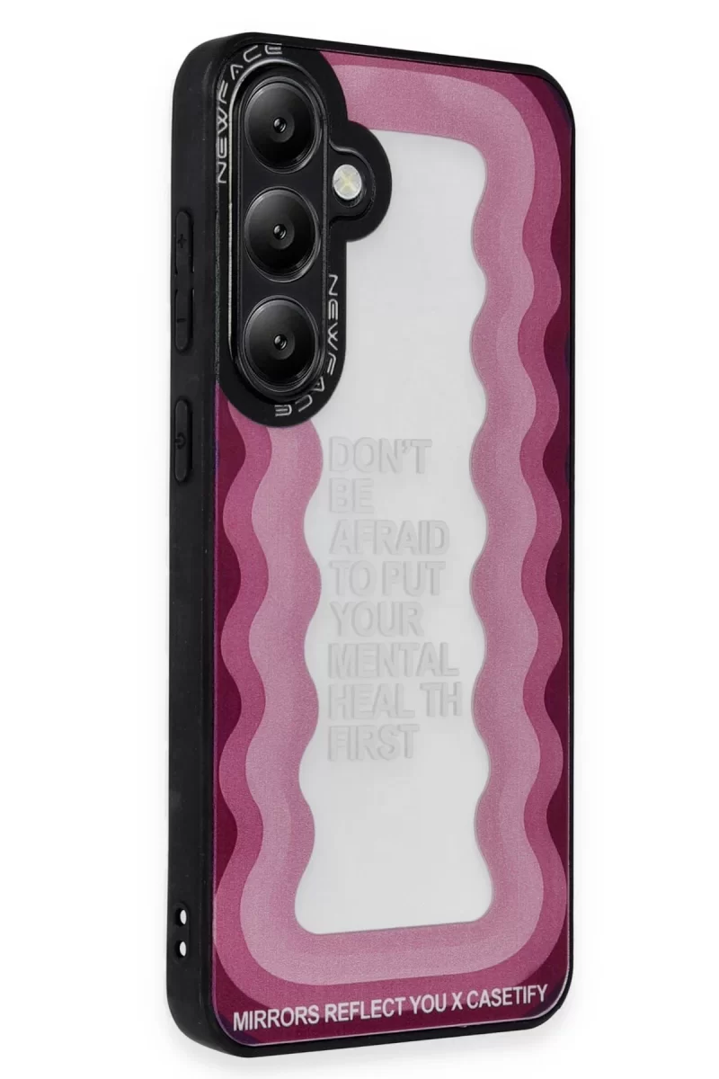 Newface Samsung Galaxy A25 5G Kılıf Mirror Desenli Kapak - Mirror - 11