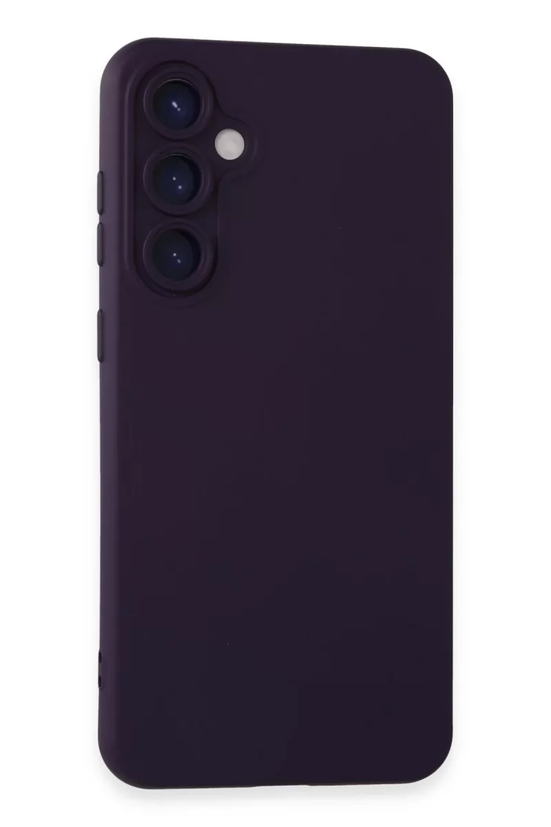 Newface Samsung Galaxy S24 Kılıf Nano içi Kadife Silikon - Mor