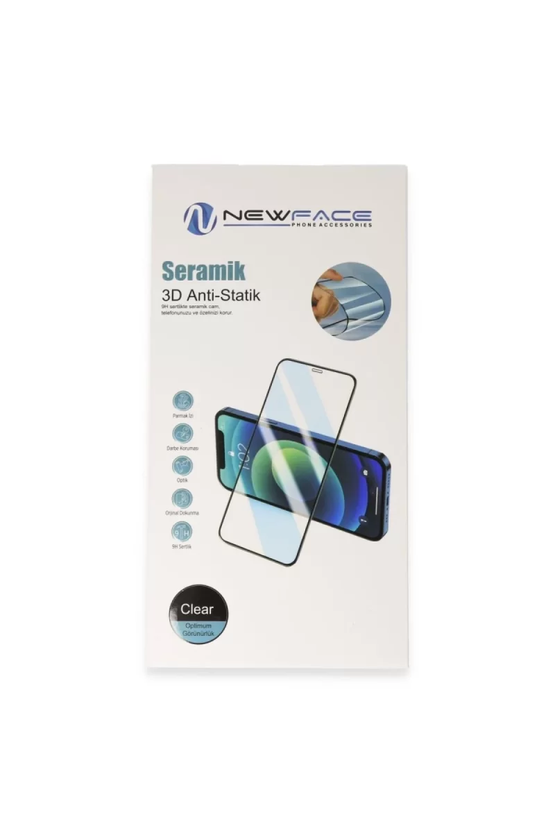 Newface Apple iPhone 16 Pro 3D Antistatik Seramik Nano Ekran Koruyucu